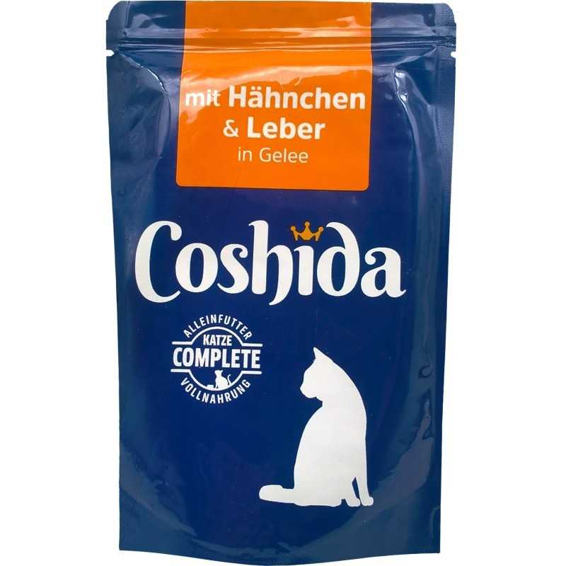 پوچ گربه کوشیدا طعم مرغ و جگر